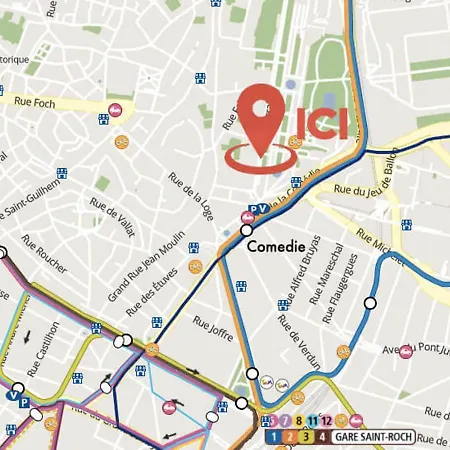 Apartament Nocnoc - La Comedie *
